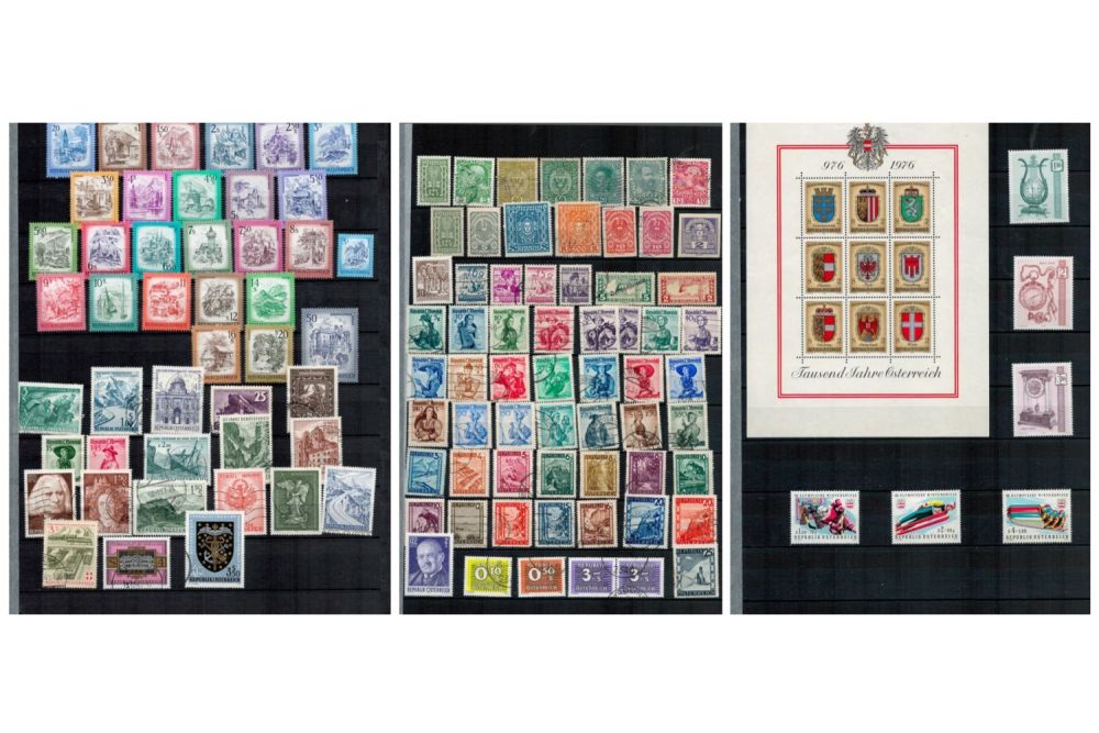 Lot 499: Austria Used & Mint Stamps in a Stockbook...