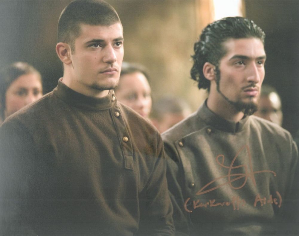 Lot 55: Harry Potter actor Tolga Safer signed 10 x...