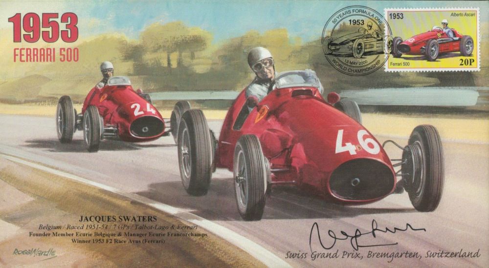 Lot 102: Motor Racing Jacques Swaters signed 2000 Grand Prix...