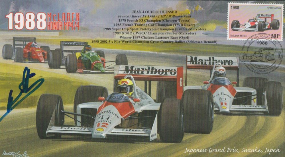 Lot 103: Motor Racing Jean Louis Schlesser signed 2000 Grand...