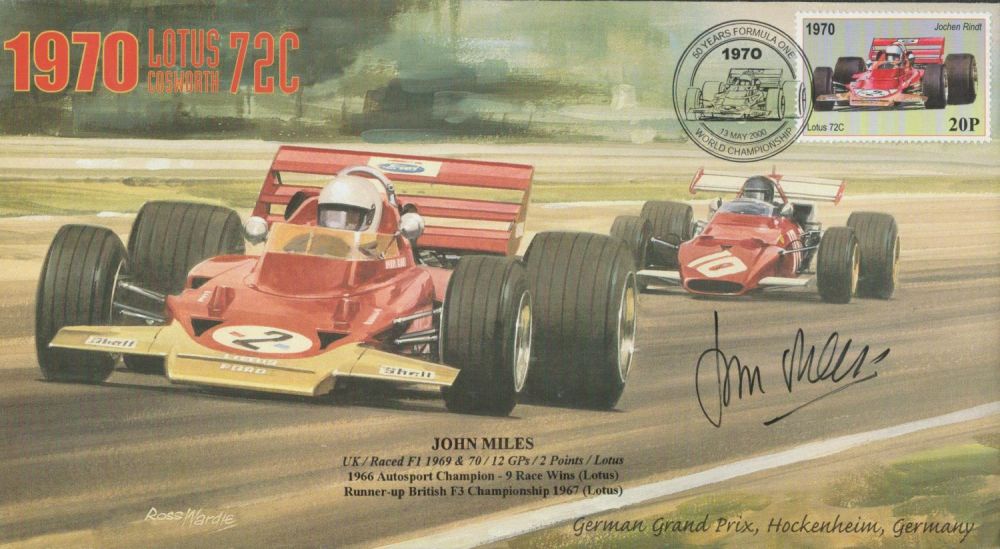 Lot 104: Motor Racing John Miles signed 2000 Grand Prix...