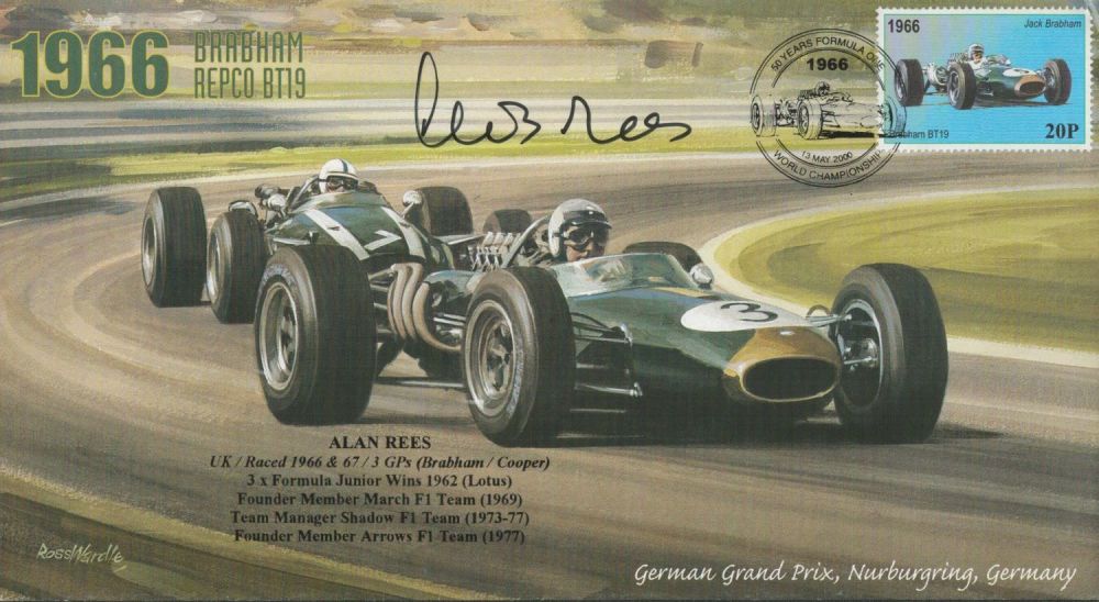 Lot 105: Motor Racing Alan Rees signed 2000 Grand Prix...