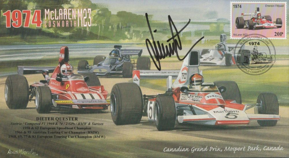 Lot 107: Motor Racing Dieter Quester signed 2000 Grand Prix...