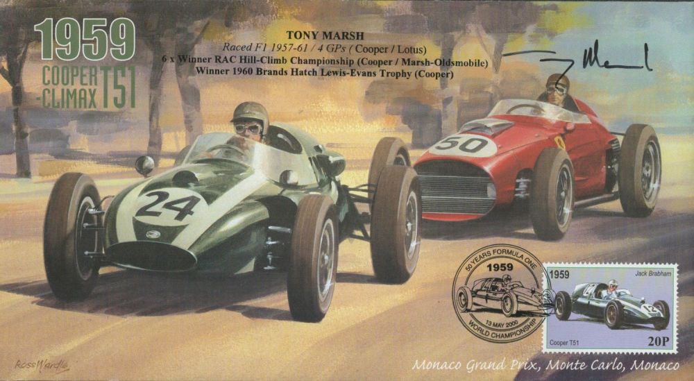 Lot 108: Motor Racing Tony Marsh signed 2000 Grand Prix...