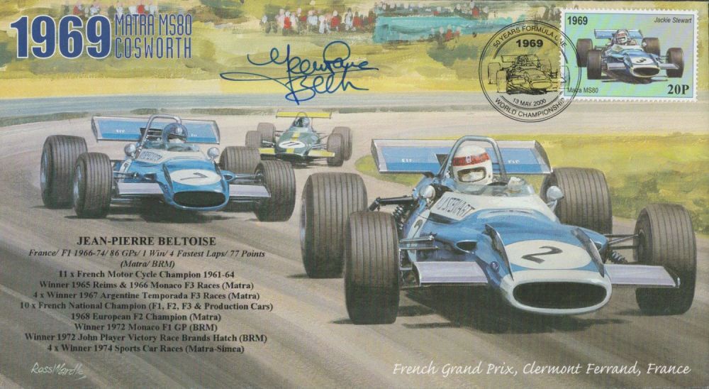Lot 109: Motor Racing Jean Pierre Beltoise signed 2000 Grand...
