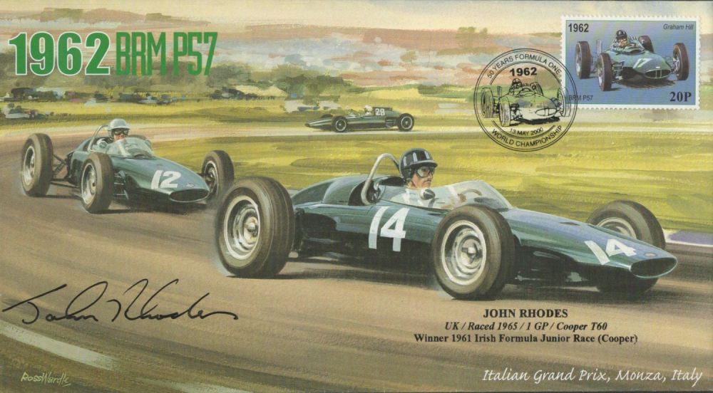 Lot 110: Motor Racing John Rhodes signed 2000 Grand Prix...
