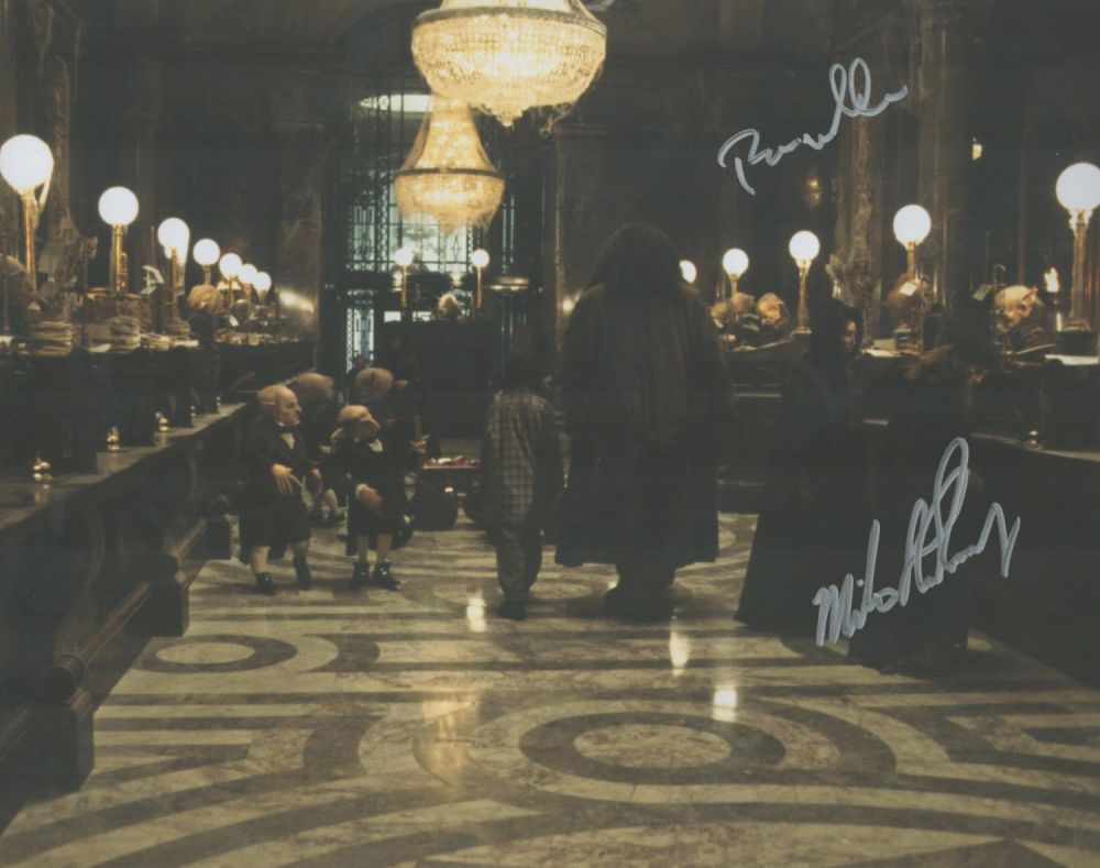 Lot 157: Harry Potter actors Brian Wheeler and Michael Henbury...