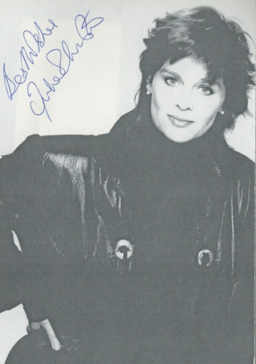 Lot 174: Actress Julie Christie signed 6 x 4 inch...