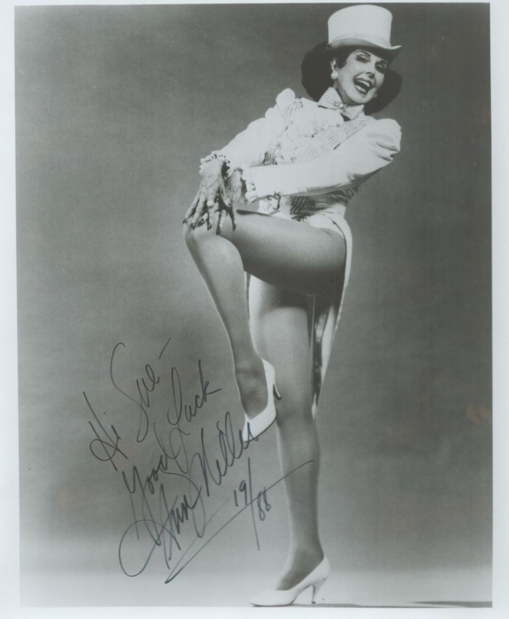 Lot 190: Actress Ann Miller signed 10 x 8 b/w...