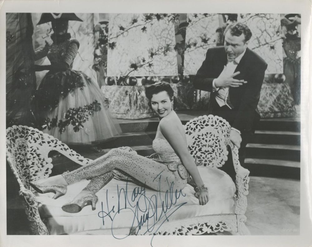 Lot 191: Actress Ann Miller signed 10 x 8 b/w...