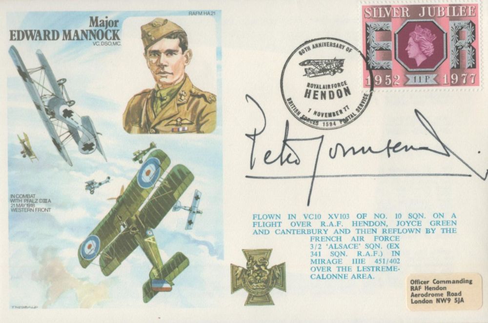Lot 245: WW2 fighter ace Grp Capt Peter Townsend DSO...