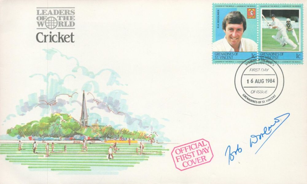 Lot 75: Cricket Bob Woolmer signed Leaders of the World...