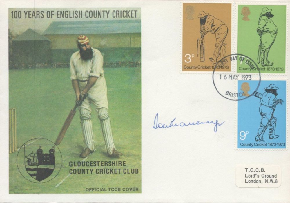 Lot 89: Cricket Tom Graveney signed 100 Years of English...