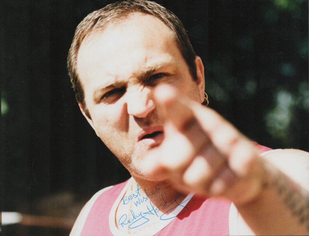 Lot 94: Richy Horsley signed 10x8 colour photograph. Horsley was...