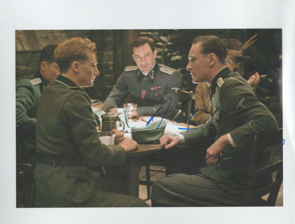 Lot 110: Alexander Fehling signed 10x8 colour photo. Fehling is...
