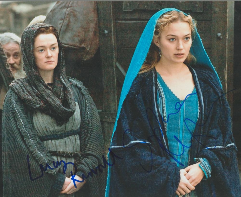 Lot 135: Sophia Myles and Bronagh Gallagher signed colour photo....