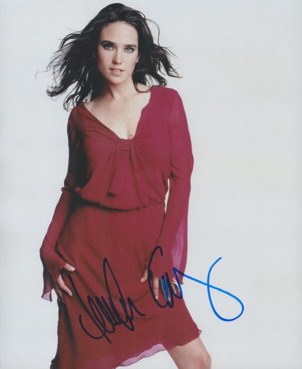 Lot 164: Jennifer Connelly signed 10x8 colour photo. Connelly is...