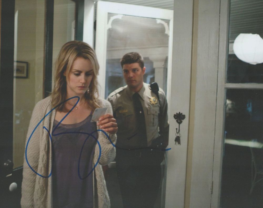 Lot 176: Taylor Schilling signed 10x8 colour photo. Schilling is...