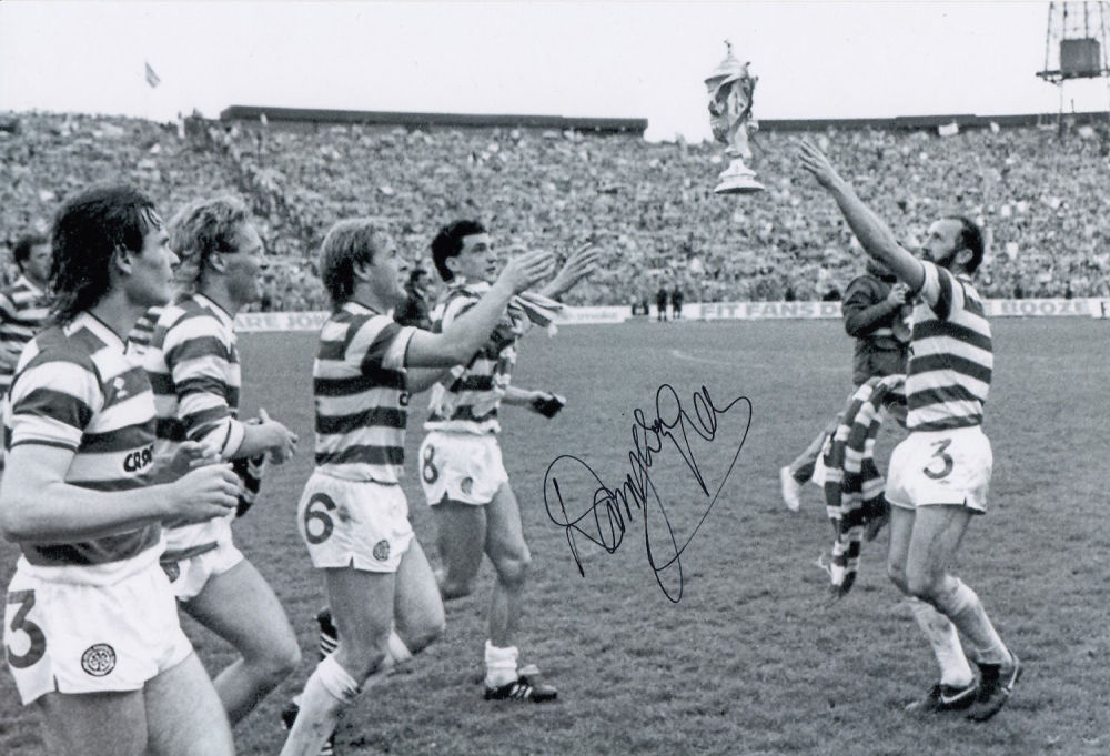 Lot 207: Autographed DANNY McGRAIN 12 x 8 photo -...