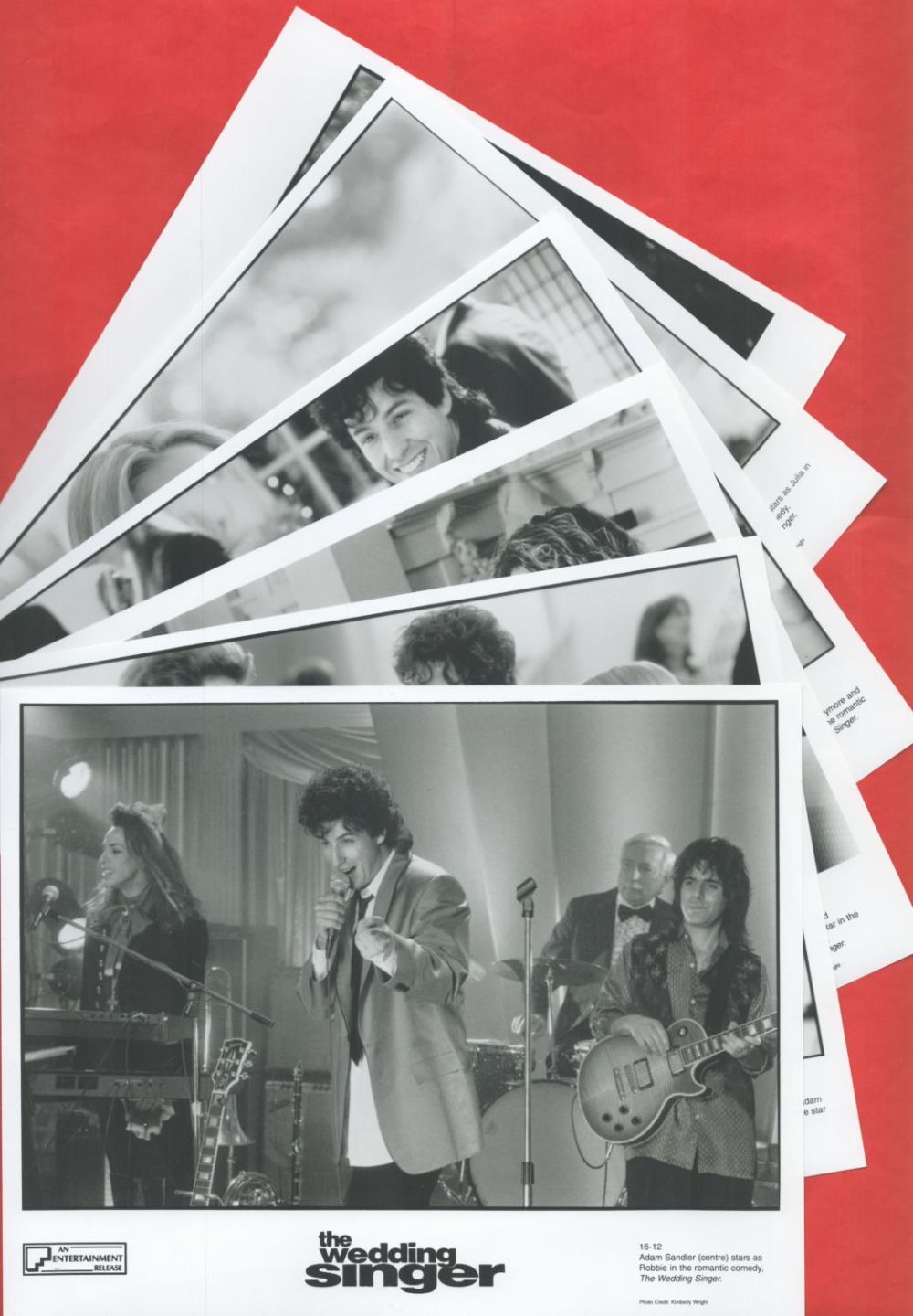 Lot 335: The Wedding Singer Collection of 6 Original Lobby...