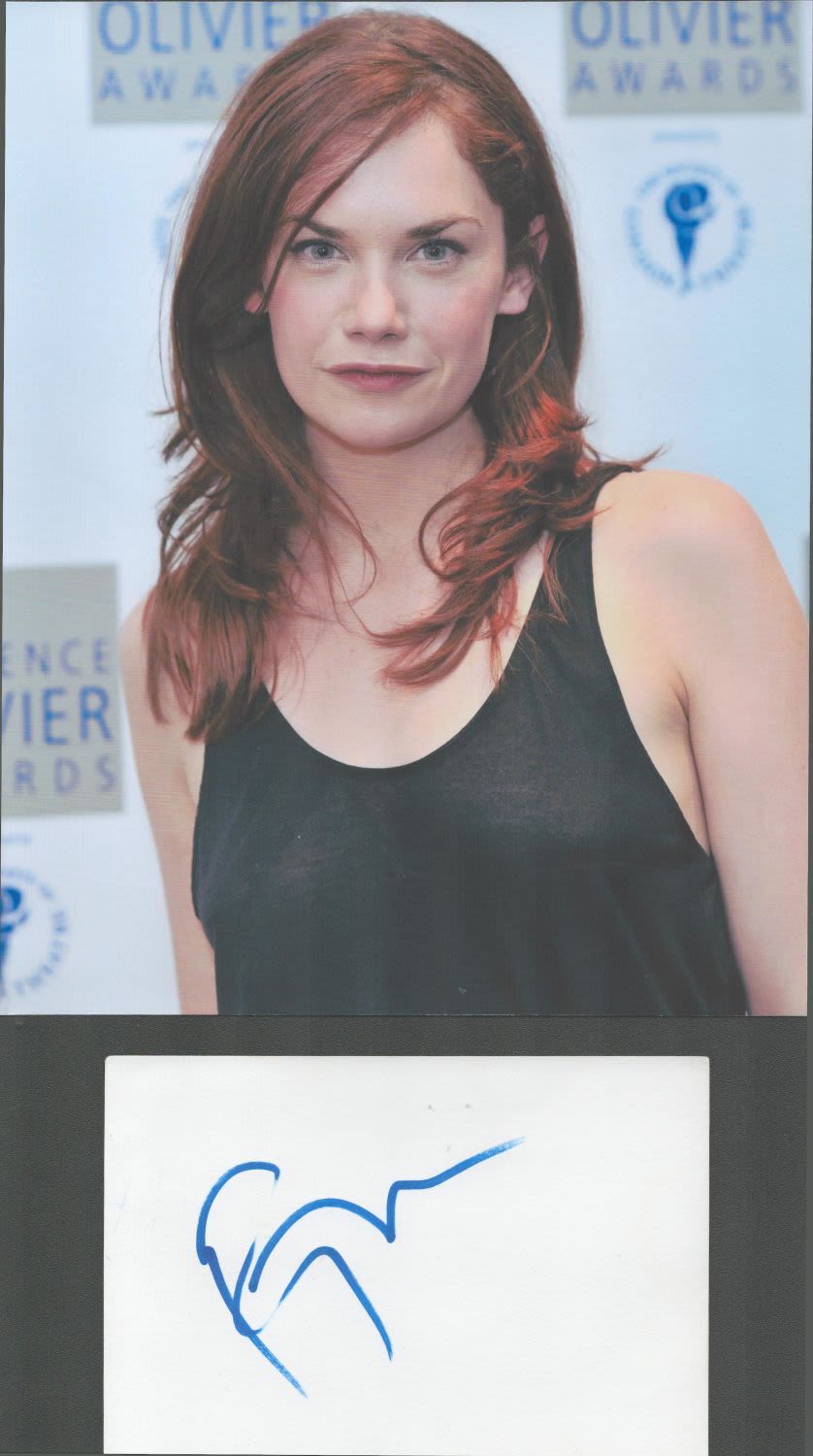 Lot 400: Actor, Ruth Wilson signature piece featuring a 10x8...