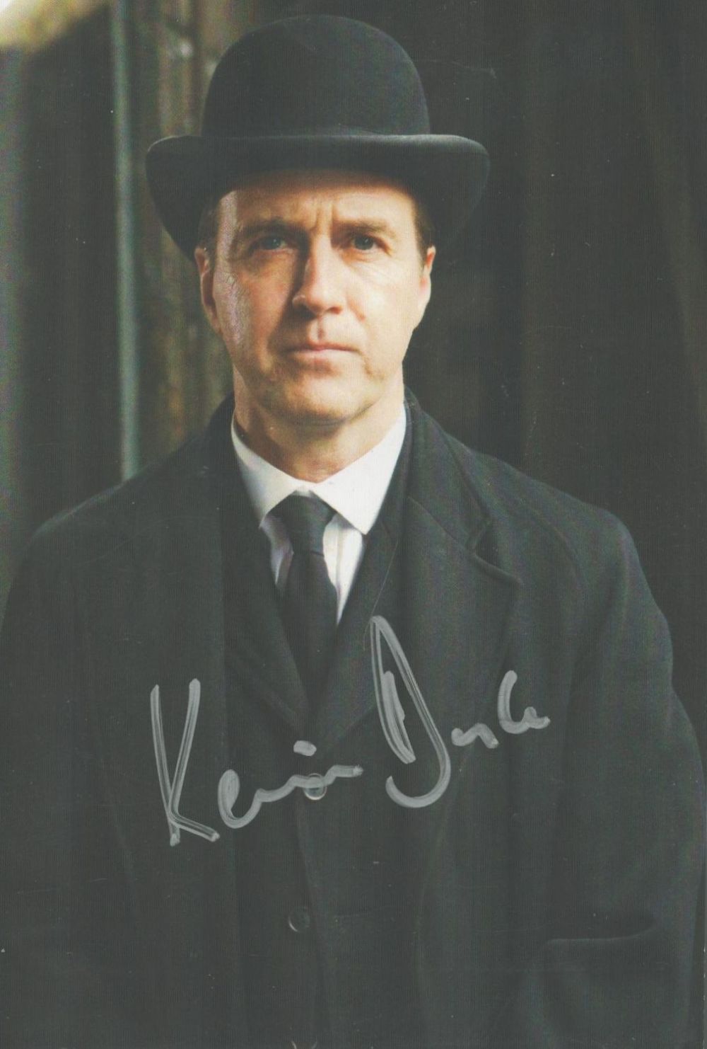 Lot 407: Actor, Kevin Doyle 6x4 colour Downton Abbey photograph...