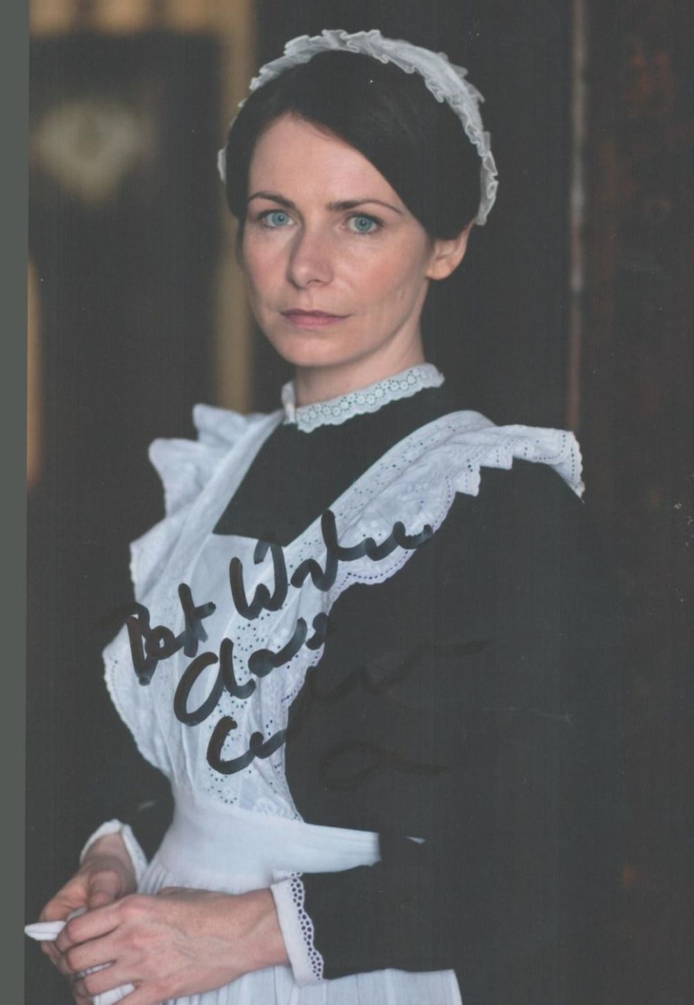 Lot 411: Actor, Clare Calbraith signed 6x4 Downton Abbey photograph...