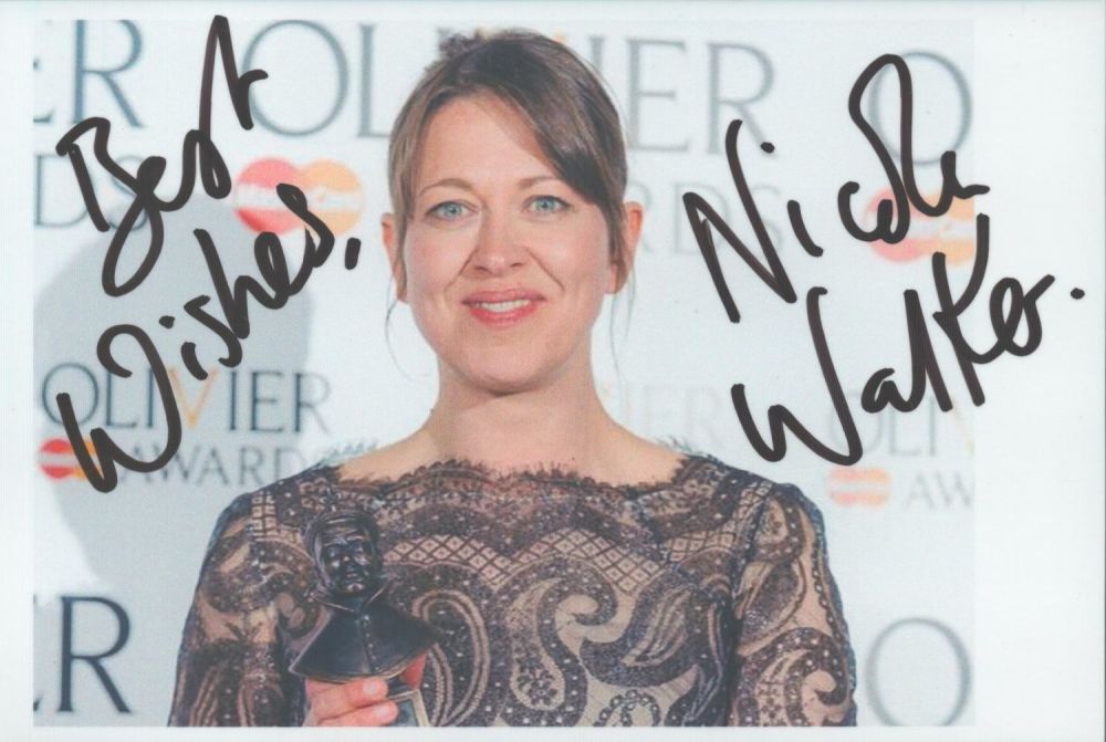 Lot 421: Actor, Nicola Walker signed 6x4 colour photograph. Walker...