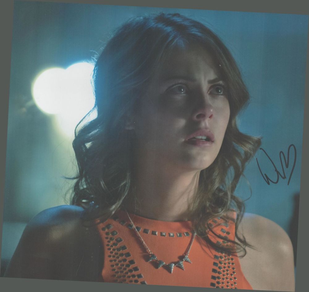 Lot 422: Actor, Willa Holland signed 10x8 colour photograph pictured...
