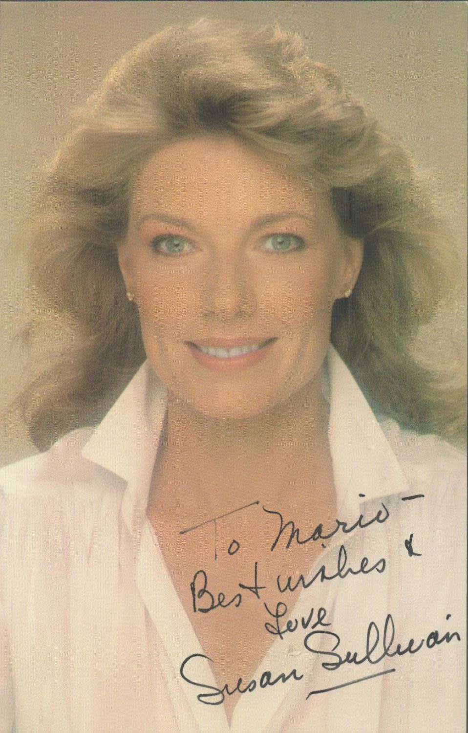 Lot 423: Actor, Susan Sullivan signed 6x4 colour photograph dedicated...