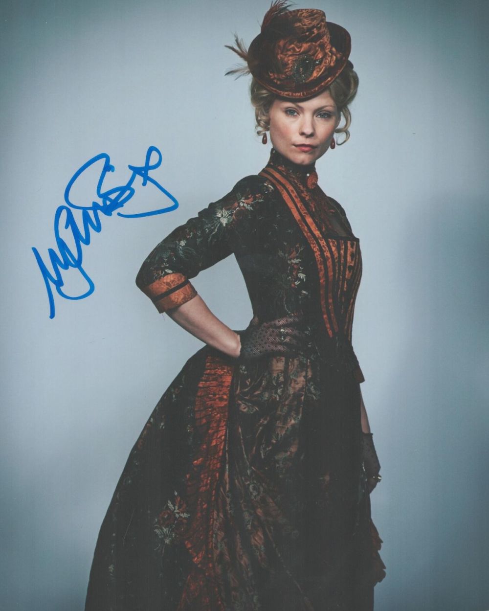 Lot 440: Actor, Myanna Buring signed 10x8 colour photograph pictured...