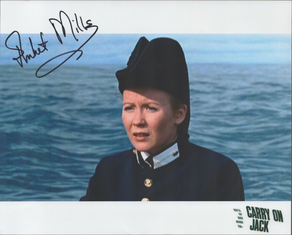 Lot 446: Actor, Juliet Mills signed 10x8 colour promo photograph...