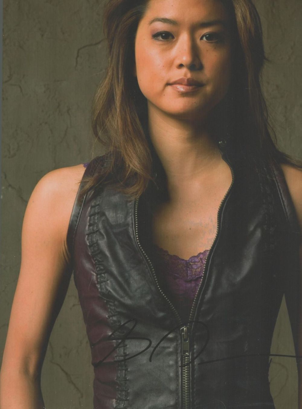 Lot 453: Actor, Grace Park signed 10x8 colour photograph pictured...