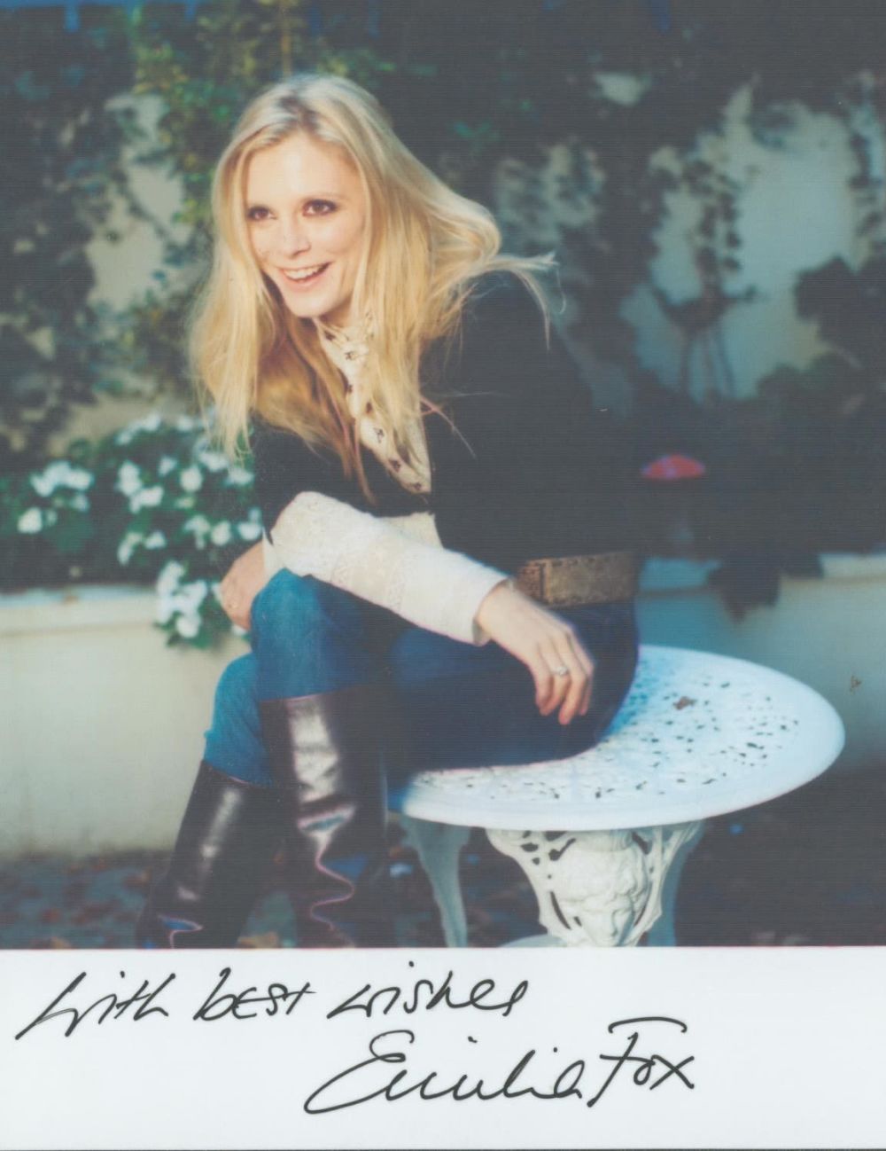 Lot 460: Emilia Fox signed 5x4 colour photo. Fox is...