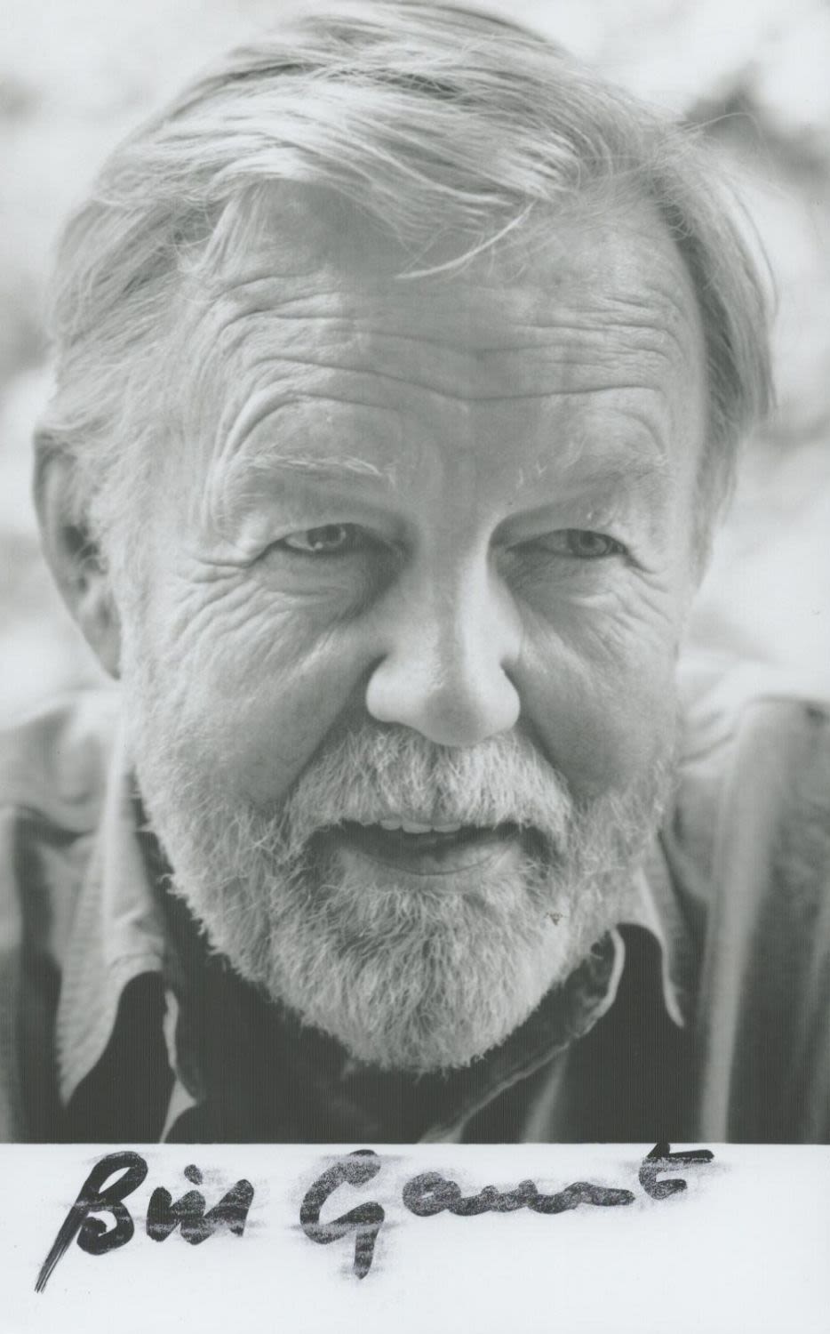 Lot 461: William Gaunt signed 6x3 black and white photo....