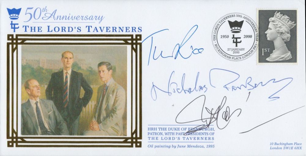 Lot 480: Sir John Mills, Tim Rice and Nicholas Parson...