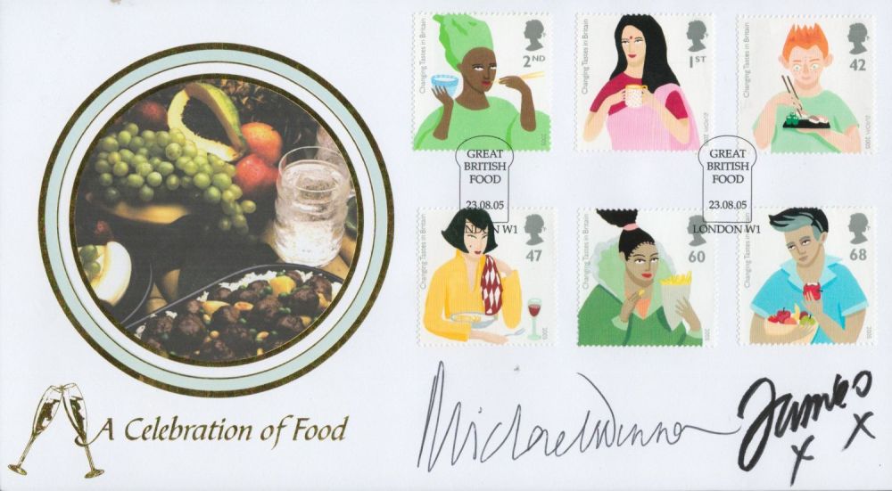 Lot 481: Jamie Oliver and Michael Winner signed A Celebration...