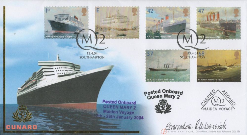 Lot 496: Commodore Ronald W Warwick signed Master of the...