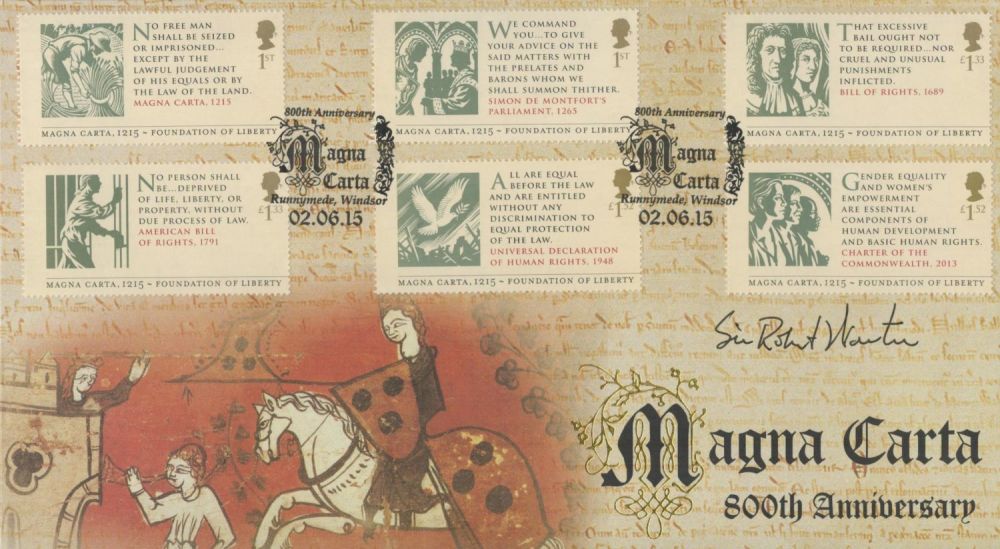 Lot 499: Sir Robert Worcester signed 800th Anniv of the...