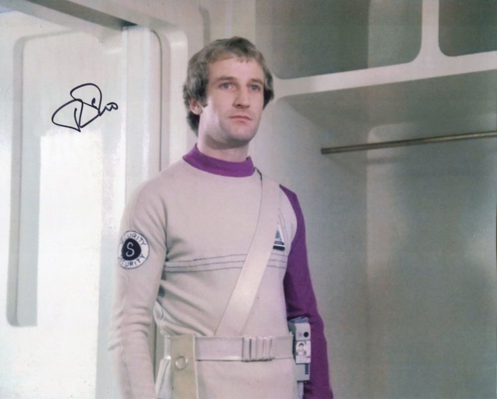 Lot 506: Space 1999 sci-fi TV series 8x10 photo signed...