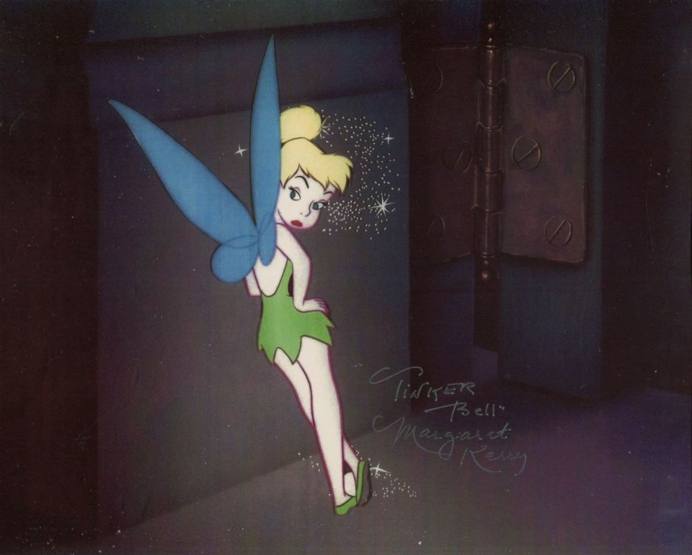 Lot 546: Peter Pan Walt Disney movie 8x10 photo signed...