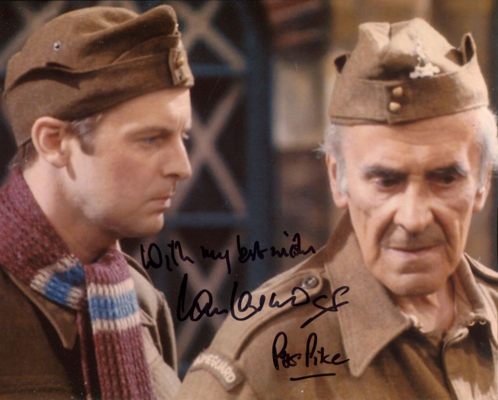 Lot 547: Dad's Army comedy series 8x10 photo signed by...