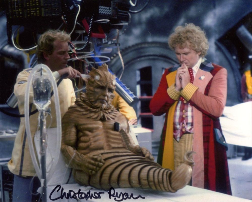 Lot 569: Doctor Who 8x10 photo signed by actor Christopher...