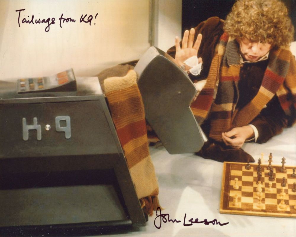 Lot 570: Doctor Who 8x10 photo signed by actor John...