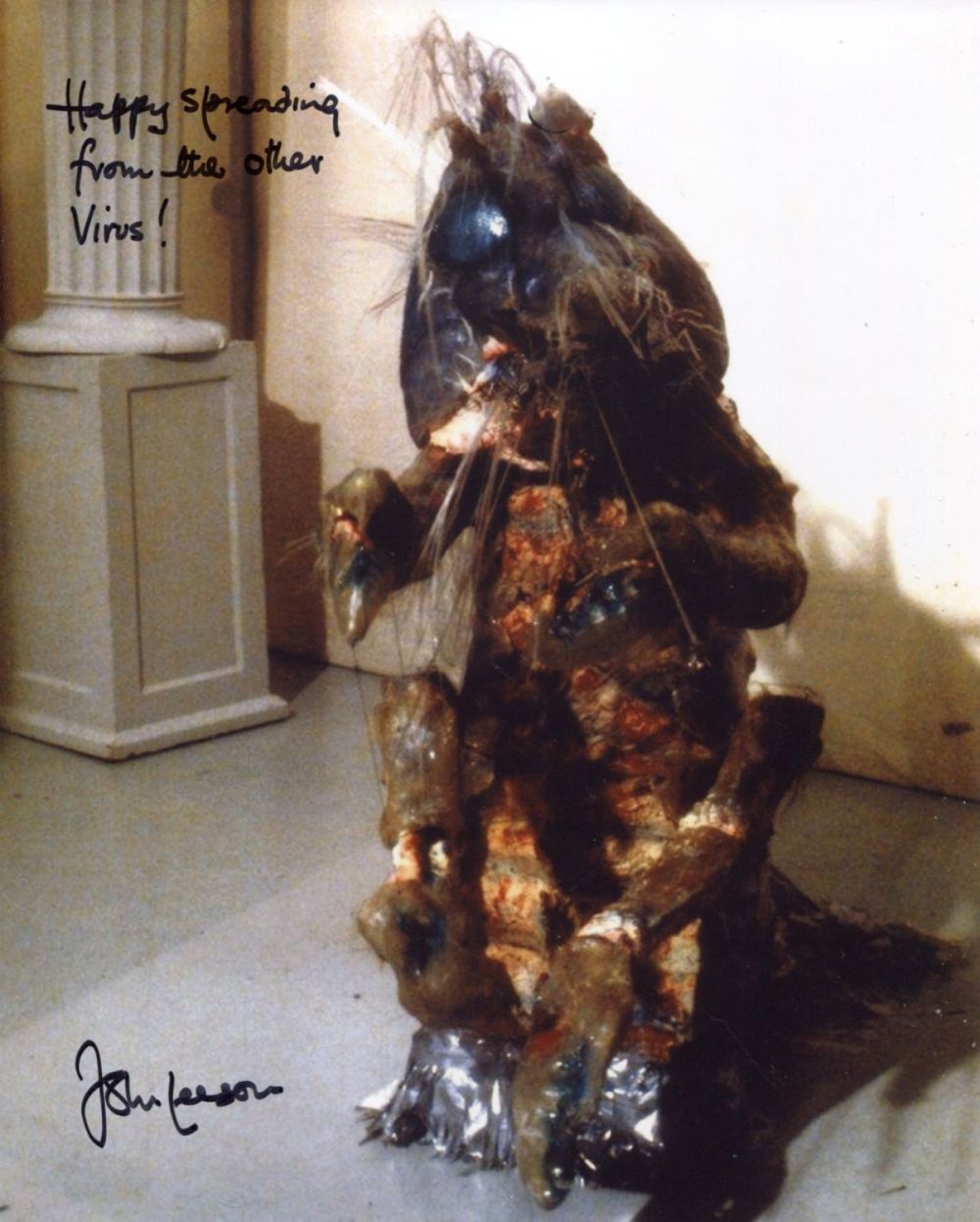 Lot 571: Doctor Who 8x10 photo signed by actor John...