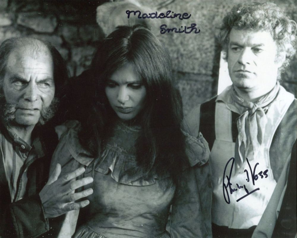 Lot 574: Frankenstein horror movie photo signed by the late...
