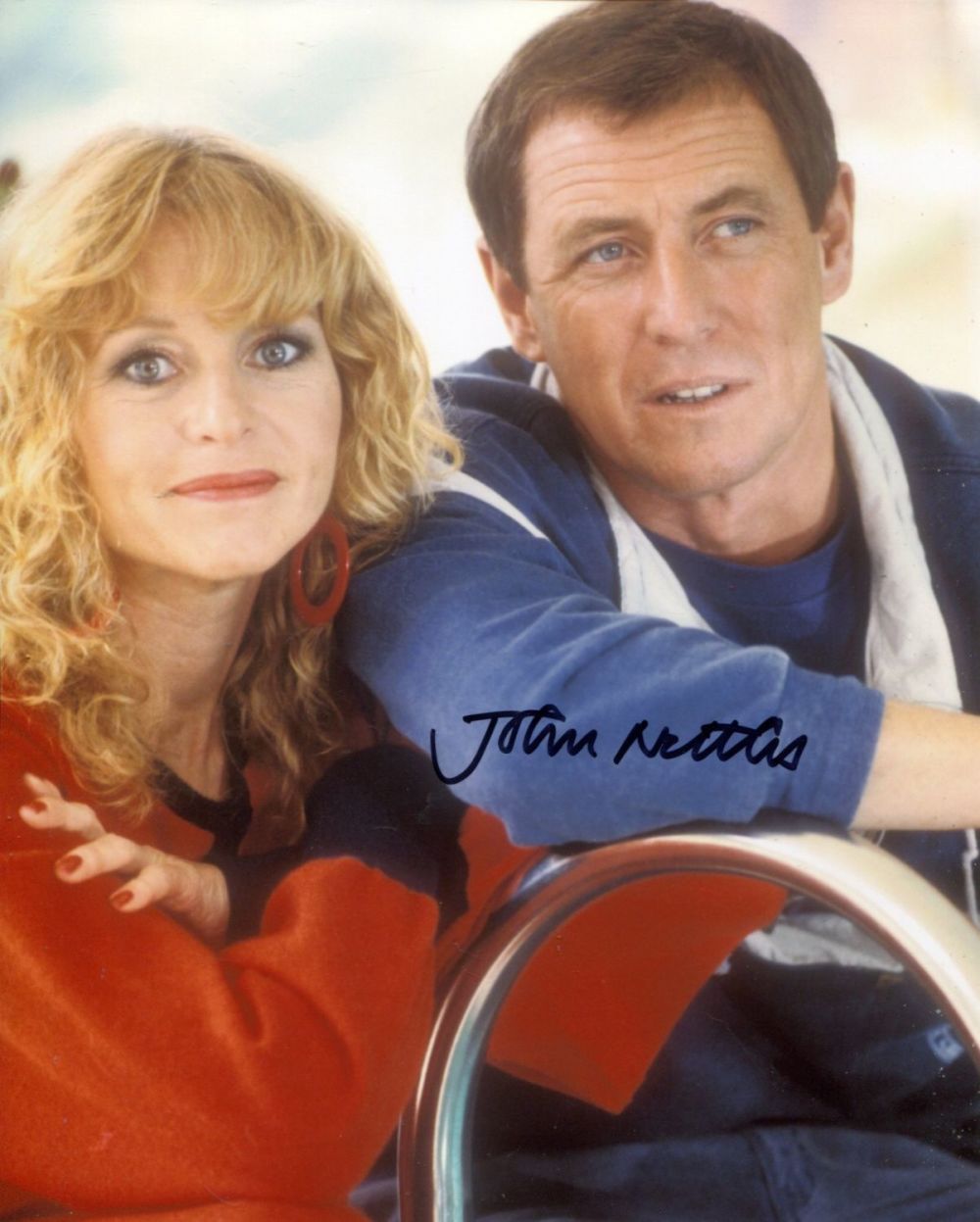 Lot 575: Bergerac 1980's popular BBC detective drama series signed...
