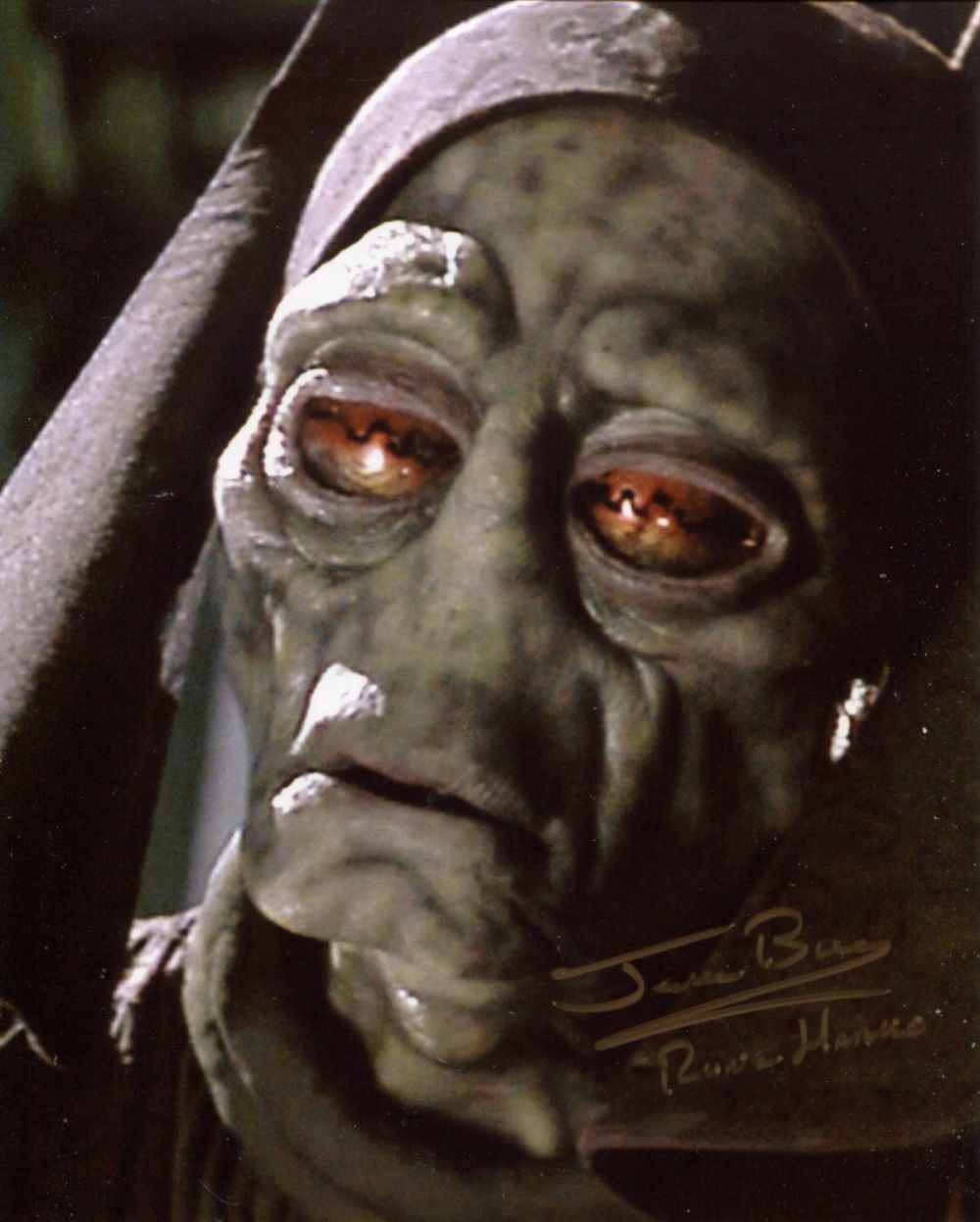 Lot 578: Star Wars 8x10 photo signed by Jerome Blake...
