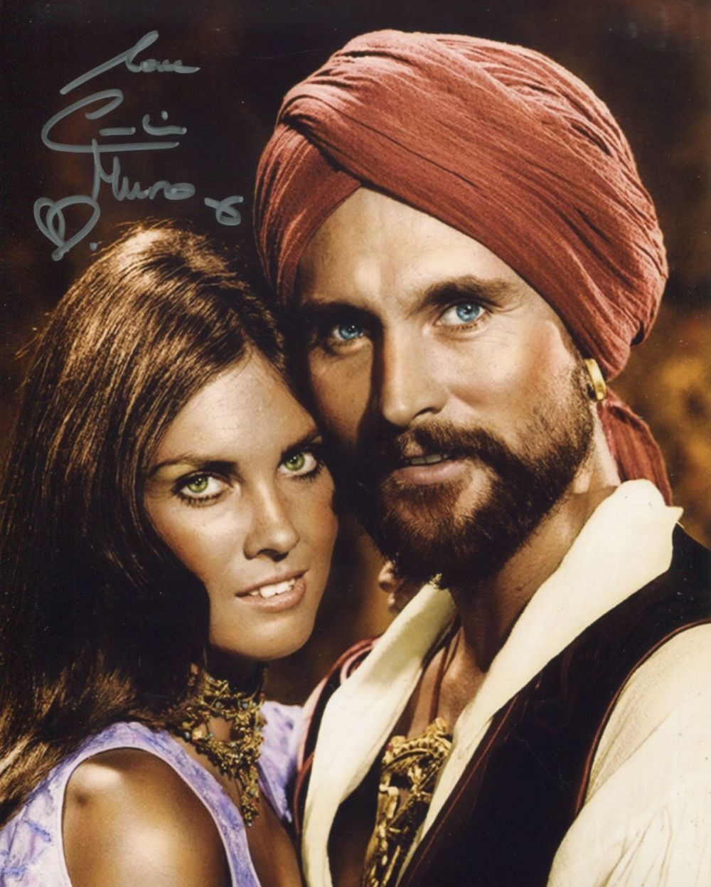Lot 590: Sinbad 8x10 movie photo signed by actress Caroline...