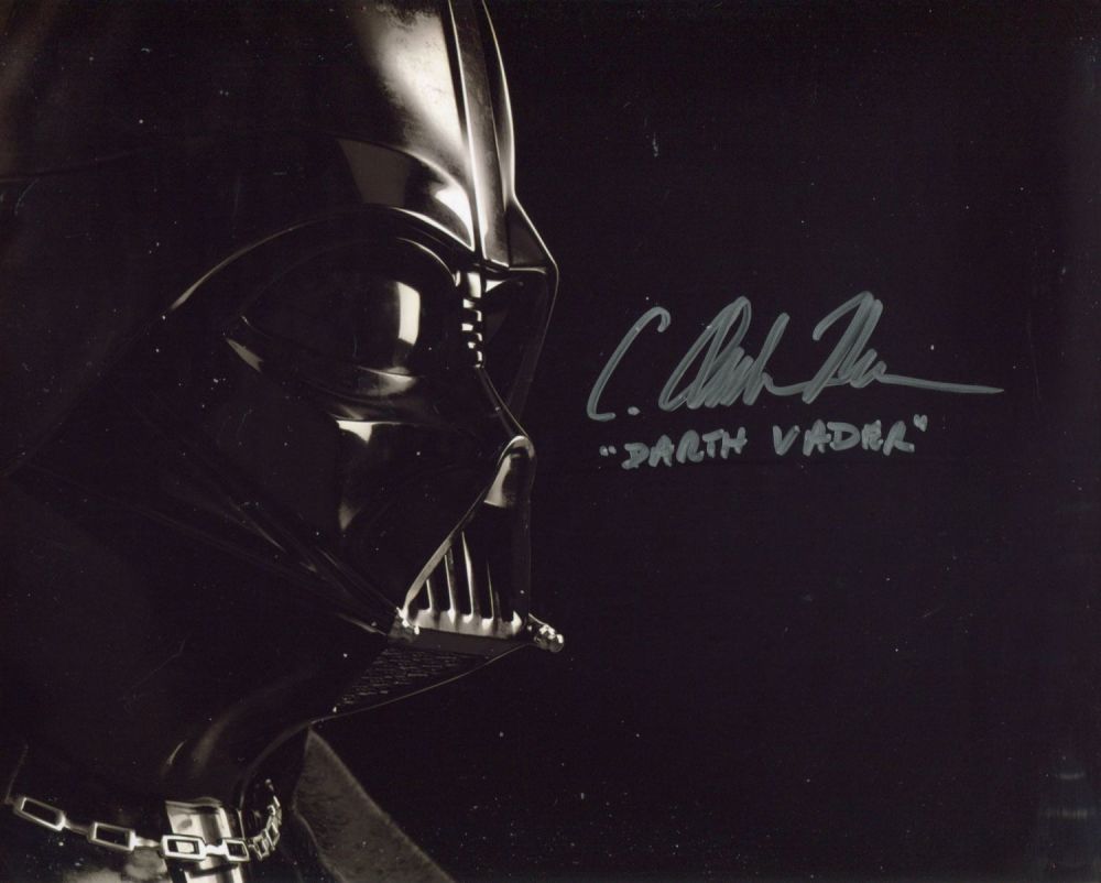 Lot 597: Star Wars The Phantom Menace Darth Vader body...